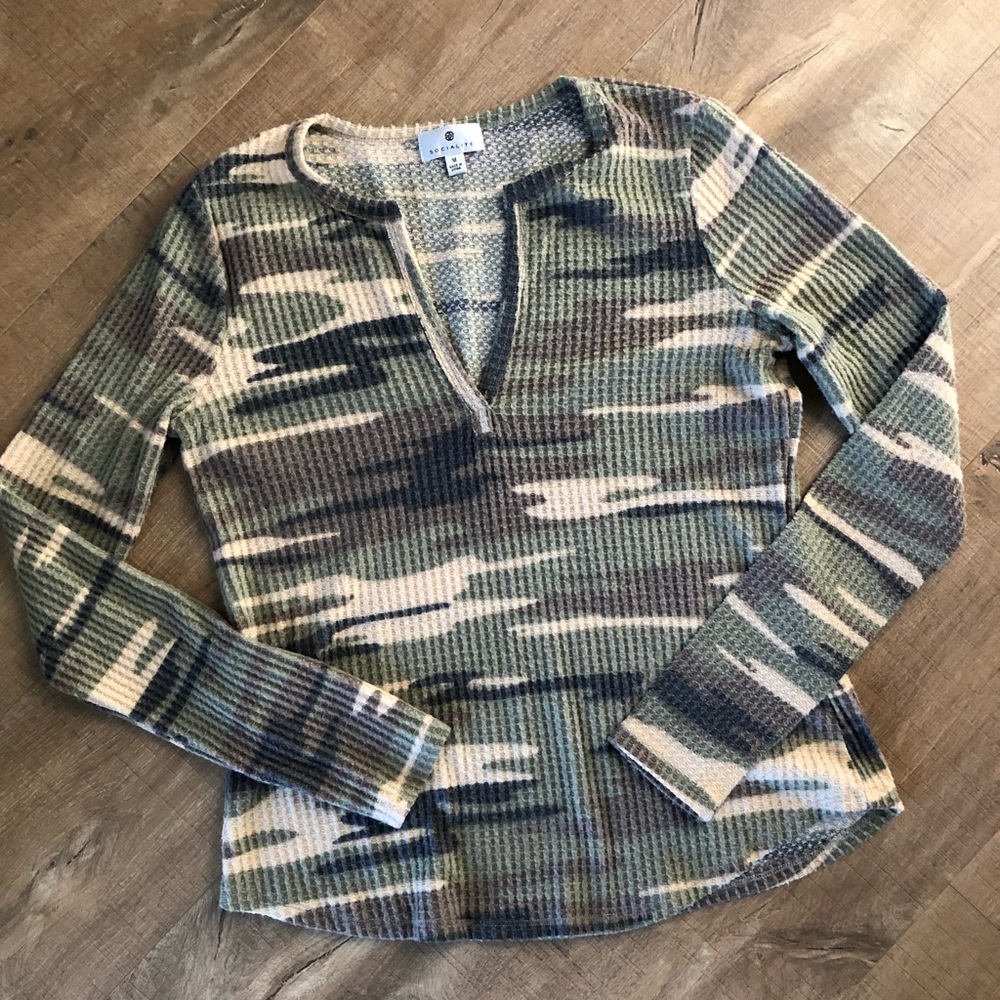 Socialite Camo Thermal From Nordstrom